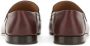Salvatore Ferragamo Gancini Ornament Moccasin in bruin - Thumbnail 1