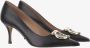 Salvatore Ferragamo Hoge hakken Gancini Maxi Pumps in zwart - Thumbnail 2