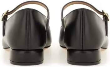 Salvatore Ferragamo Hoge hakken "Mary Jane Maxi Gancini" Shoe in zwart