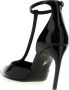 Salvatore Ferragamo Hoge hakken T-Strap' Pumps – Black in zwart - Thumbnail 2