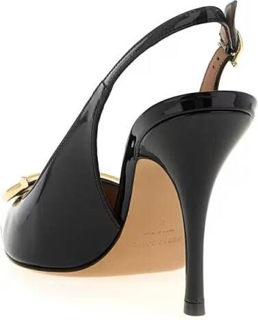 Salvatore Ferragamo Hoge hakken 'Sara' Slingback in zwart