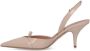 Salvatore Ferragamo Hoge hakken Slingback Pumps With Bow – Pink in roze - Thumbnail 2