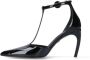 Salvatore Ferragamo Hoge hakken T-Strap' Pumps – Black in zwart - Thumbnail 2
