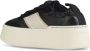 Salvatore Ferragamo Low-Top Sneakers Black Sneakers With Platform Sole in zwart - Thumbnail 2