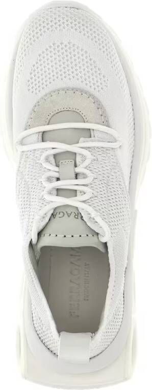 Salvatore Ferragamo Low-Top Sneakers 'Mina' Sneakers in wit