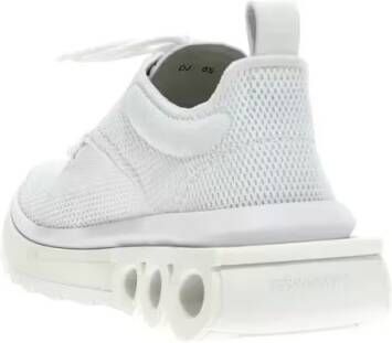 Salvatore Ferragamo Low-Top Sneakers 'Nima Sneakers in wit