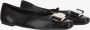 Salvatore Ferragamo New Vara Plate Dancers in zwart - Thumbnail 1