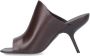 Salvatore Ferragamo Sandalen Brown Leather Sandals in bruin - Thumbnail 1