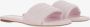 Salvatore Ferragamo Sandalen Leather Sandals With Logo in roze - Thumbnail 2