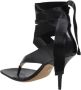 Salvatore Ferragamo Sandalen Leliu Sandal 95 in zwart - Thumbnail 1