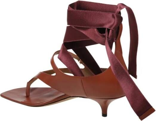 Salvatore Ferragamo Sandalen Lolina Sandal 40 in bruin