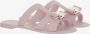 Salvatore Ferragamo Sandalen New Vara Rubber Sandals in roze - Thumbnail 2