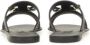 Salvatore Ferragamo Sandalen "New Vara" Slide Sandal in zwart - Thumbnail 1
