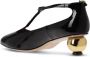 Ferragamo Elegante Zwarte Hakken Sandalen - Thumbnail 2
