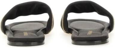 Salvatore Ferragamo Sandalen Slide Sandal With Iconic Logo Detail in zwart