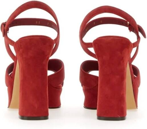 Salvatore Ferragamo Sandalen Sonya Sandal in rood