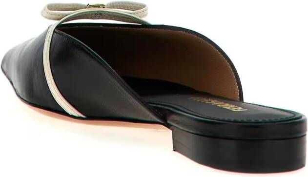 Salvatore Ferragamo Slippers & Mules 'Giulye' Mules in zwart