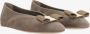 Salvatore Ferragamo Vara Bow Ballerinas in beige - Thumbnail 1