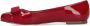 Salvatore Ferragamo Rode platte schoenen Elegant stijl Red Dames - Thumbnail 2