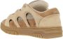 SANTHA Low-Top Sneakers Handcrafted Mesh And Suede Sneakers in bruin - Thumbnail 2
