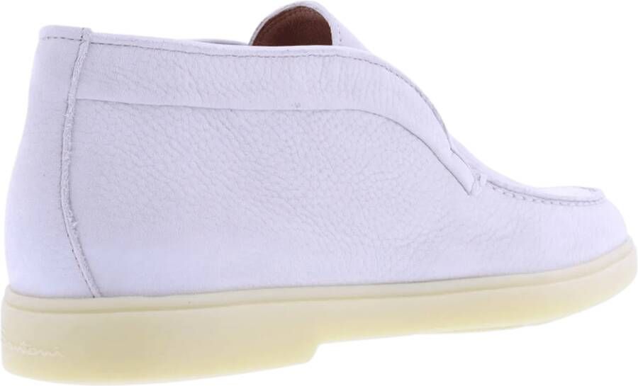 Santoni Loafers Dames Loafer in wit