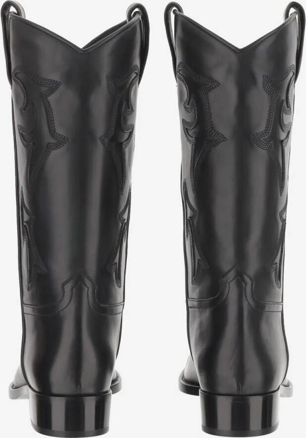 Sartore Boots Leather Boot in zwart
