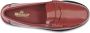 Sebago Classic Red Leather Slip-On Flat Shoes in rood - Thumbnail 2