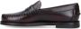 Sebago Rounded Toe Slip-On Moccasins With Smooth Leather in bruin - Thumbnail 1