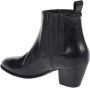 Sergio Levantesi Boots Ankle Boots With Pointed Toe And Ribbed Side Panel in zwart - Thumbnail 1