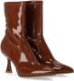 Sergio Levantesi Boots Janet Brown Heeled Ankle Boot in bruin - Thumbnail 2