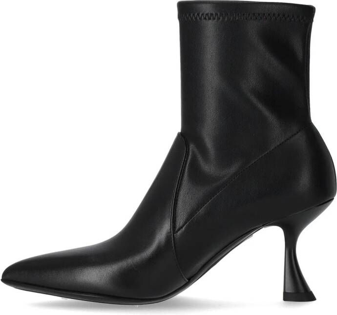 Sergio Levantesi Boots Junny Black Heeled Ankle Boot in zwart