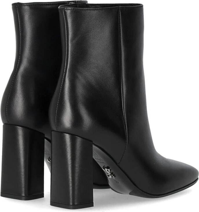 Sergio Levantesi Boots Tessa Black Heeled Ankle Boot in zwart