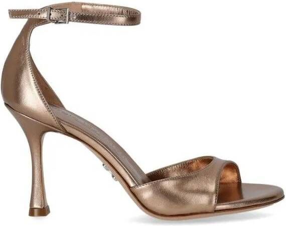 Sergio Levantesi Sandalen Hope Copper Heeled Sandal in koper