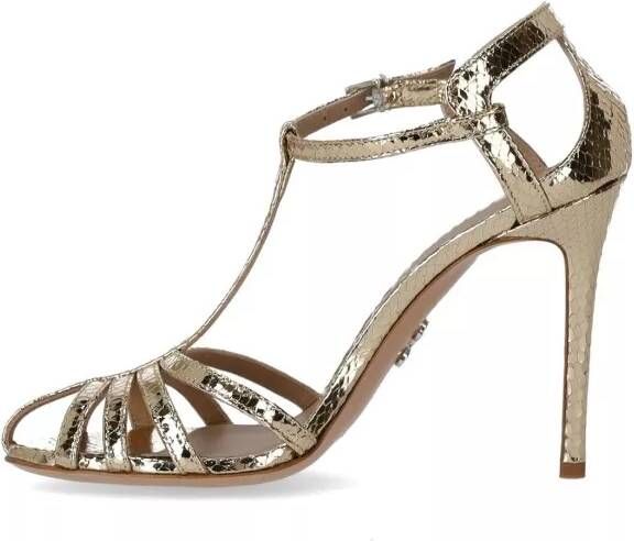 Sergio Levantesi Sandalen Rita Gold Heeled Sandal in goud
