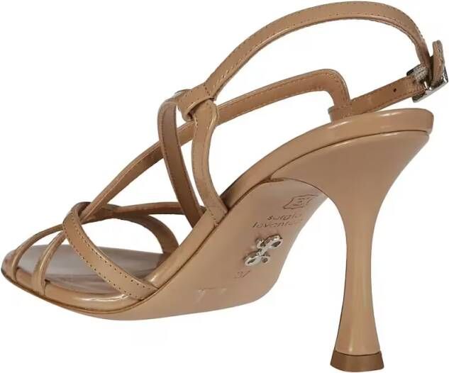 Sergio Levantesi Sandalen T 80 Woven Sandal in bruin