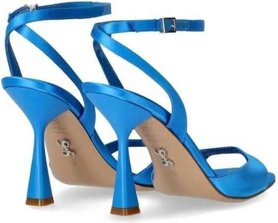 Sergio Levantesi Sandalen Tania Light Blue Heeled Sandal in blauw