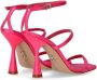 Sergio Levantesi Sandalen Telen Fuchsia Heeled Sandal in roze - Thumbnail 2