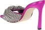 Sergio rossi Loafers Sr Tyra Mules Pink & Purple in poeder roze - Thumbnail 1