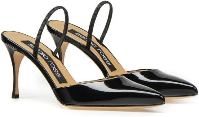 sergio rossi Sandalen Godiva Slingback 75 in zwart