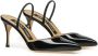 Jimmy Choo Zwarte Glitter Blokhak Sandaal Black Dames - Thumbnail 2