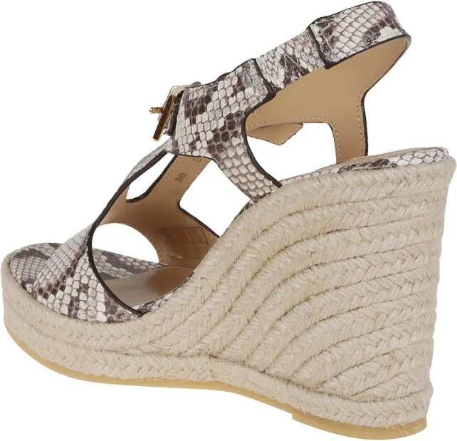 Sergio rossi Sandalen Sr Nora Sandals With Distinctive Buckle in bruin