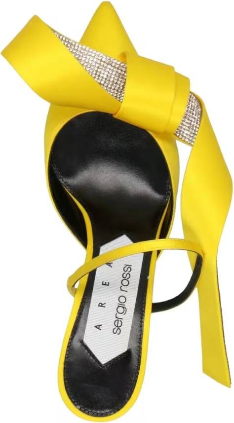 Sergio rossi Slippers & Mules Area Marque' Mules in geel
