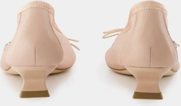 Simone Rocha Hoge hakken Court Shoes Mesh Nude in beige