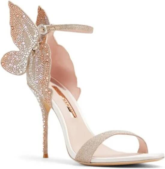 Sophia Webster Sandalen Chiara Embellished Sandal 100 in roze
