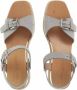Stella Mccartney Sandalen Elyse Glitter Sandals in zilver - Thumbnail 1