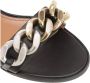 Stella Mccartney Sandalen Falabella Sandals in zwart - Thumbnail 1
