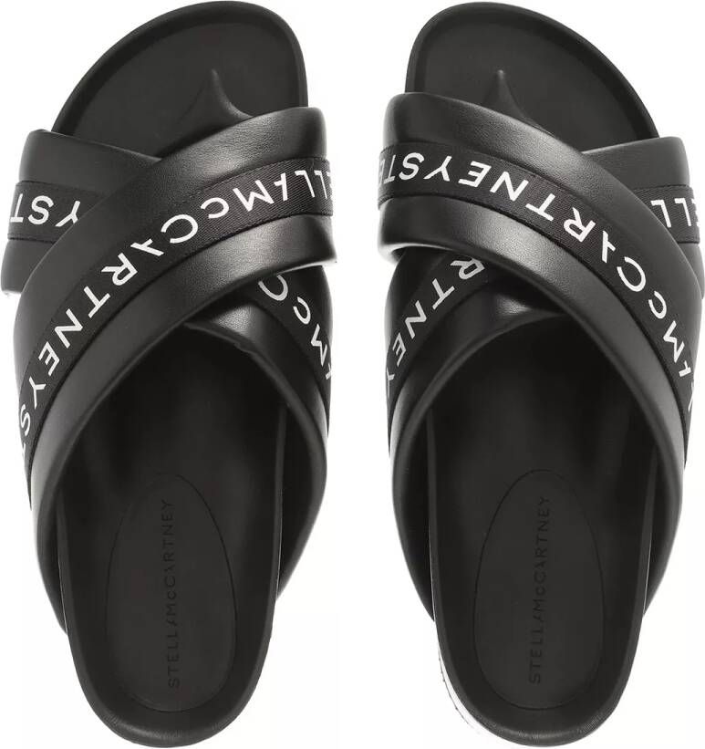 Stella Mccartney Sandalen Platform Vesta Slides in zwart