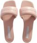 Stella Mccartney Sandalen Sandals Slides with Logo in poeder roze - Thumbnail 1