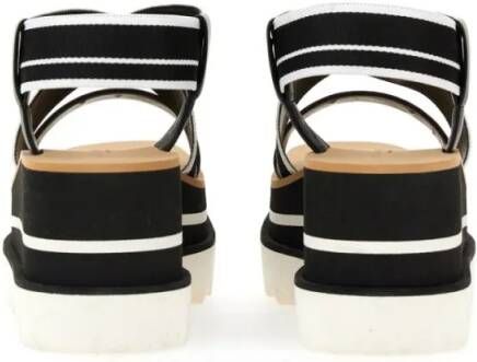 Stella Mccartney Sandalen Sneak-Elyse Sandal in zwart