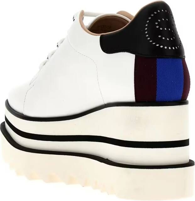 Stella Mccartney Sneak-Elyse' Wedge in wit